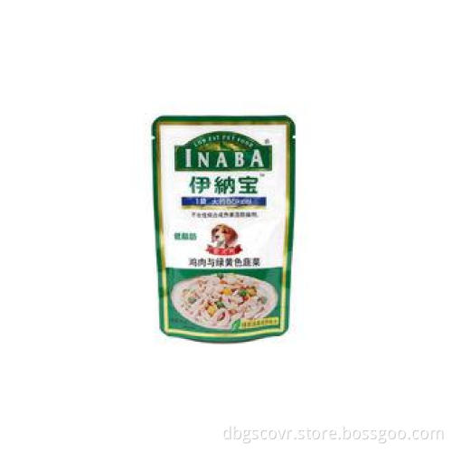 Recyclable Standing Pet Food Bags , Dog Food Packaging Bags